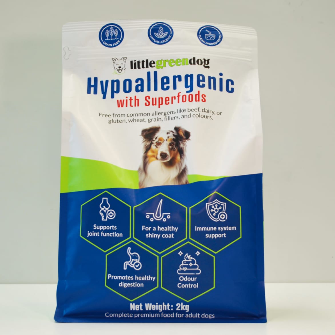 Sensitive Stomach Hypoallergenic Dog Kibble with Superfoods