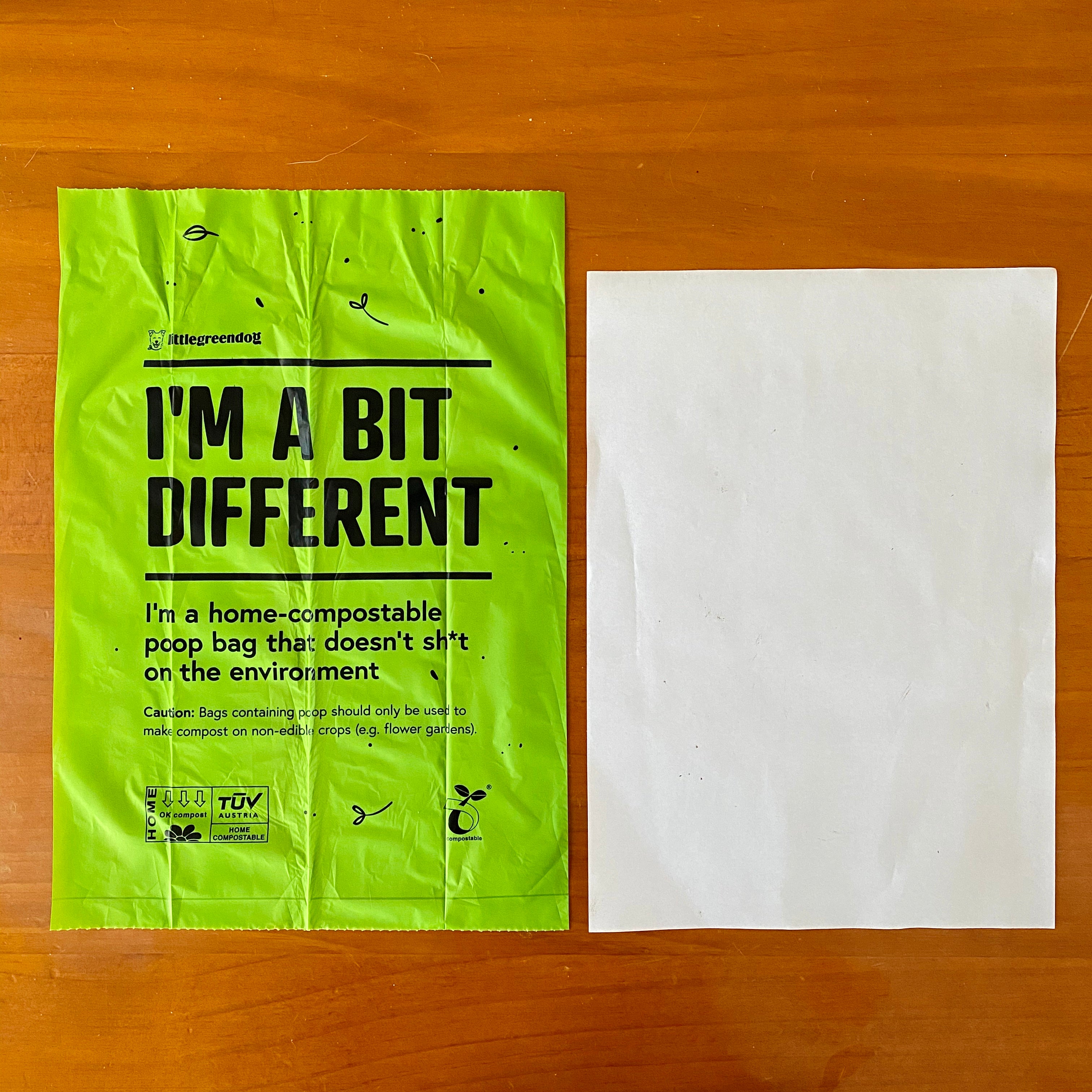 Compostable Poop Bags - 5-Pack (60 Bags)