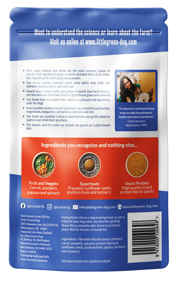 Hypoallergenic Dog Treat (March Expiry)