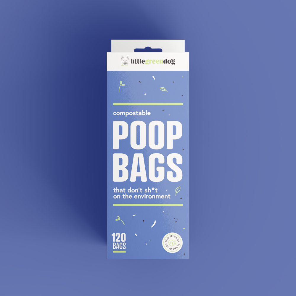 10 Pack Compostable Dog Poop Bags NZ | Little Green Dog
