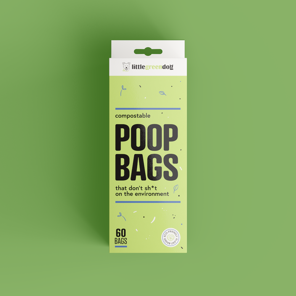 5 Pack Compostable Dog Poop Bags NZ | Little Green Dog
